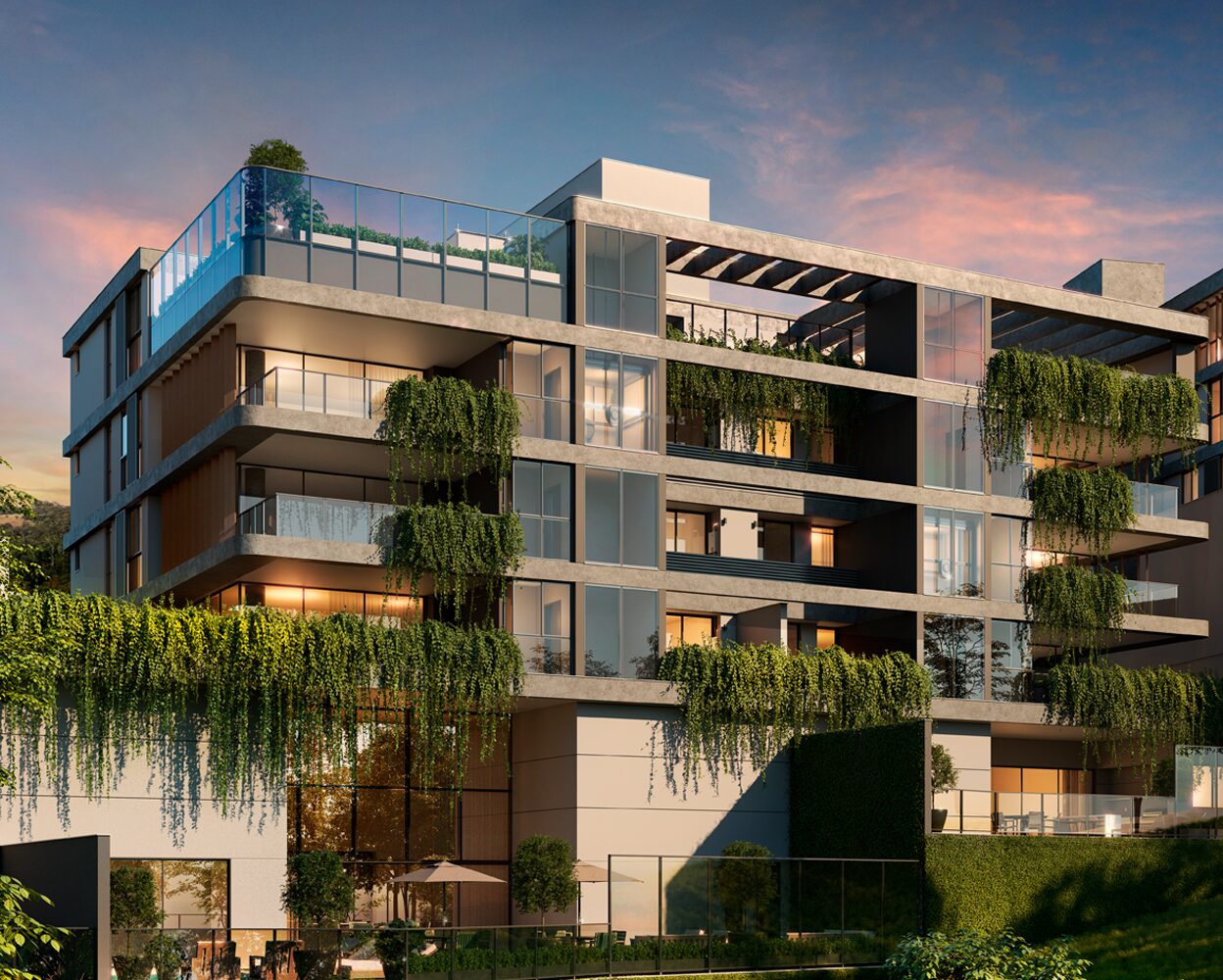 Apartamentos Tipo: 208 a 234 m²